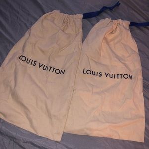 Louis Vuitton dust bags